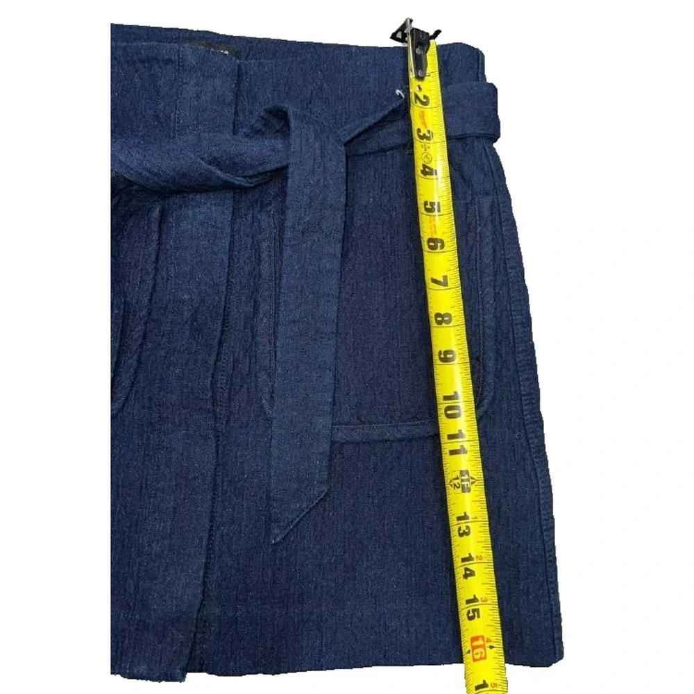 Rag & Bone Esmond Skirt mini Y2K preppy Indigo Sz 2 A005625